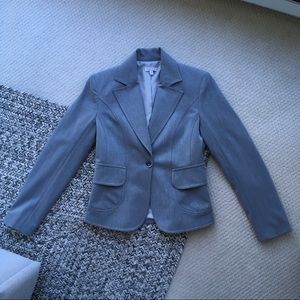 Judith & Charles - Timeless Gray Blazer w/ Stretch